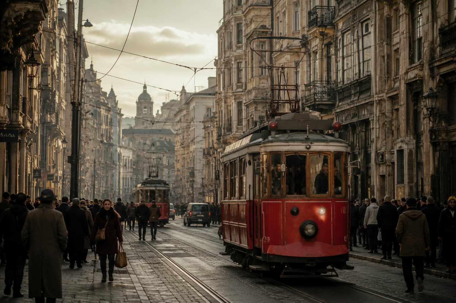 Trams And The Rhythm Of Old City Life