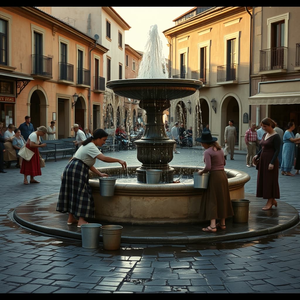 neighborhood-fountain-afternoons-old-city-memory