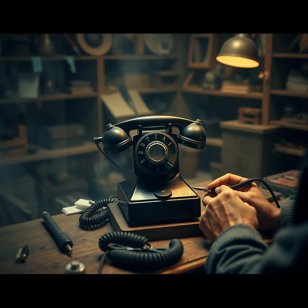 Hope Clarifying as the Antenna Turned and the Rotary Telephone: Explaining Why It Found a Second Life in Repairmen’s Hands While Settling into the Streets’ Memory Behind Fogged Glass