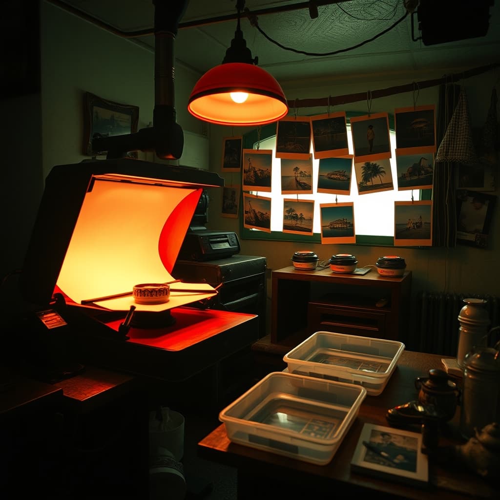 Why Using a Darkroom Enlarger Alongside Hope Growing Clearer as the Antenna Was Turned Was a Ceremony in Itself, Like a Memory Passed from Tongue to Tongue in the Ease of Vacation Days