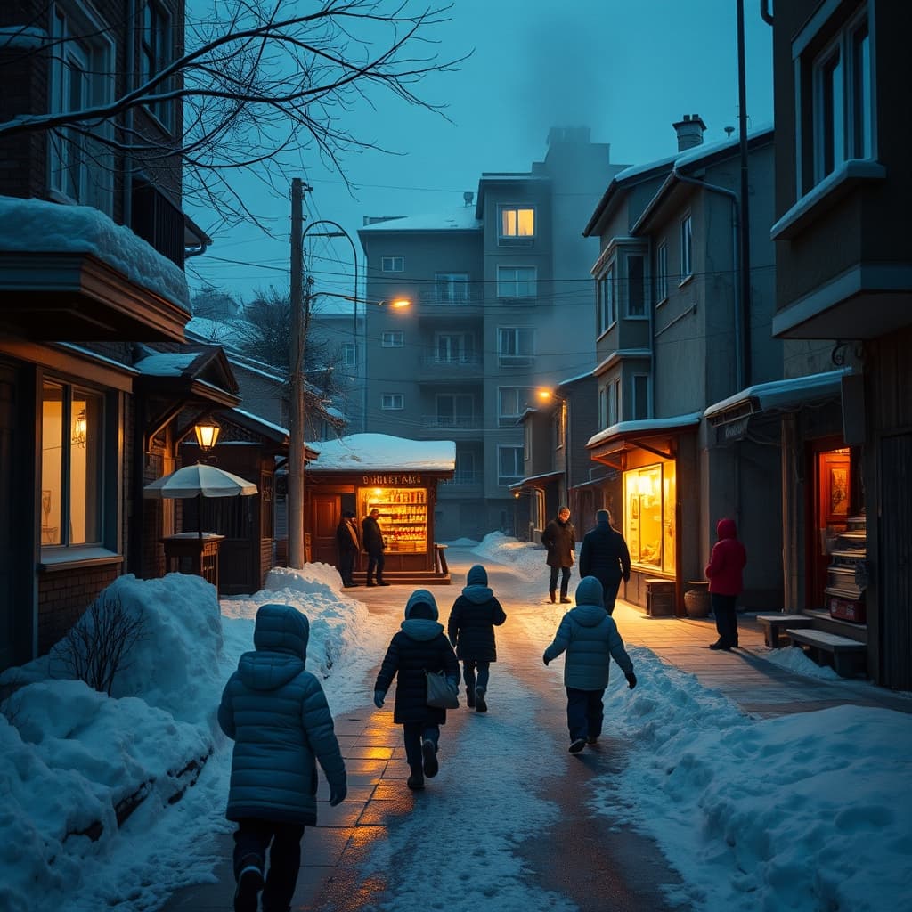 How Did the Hours Spent on Streets That Did Not Empty When It Snowed Nourish a Generation’s Sense of Security?