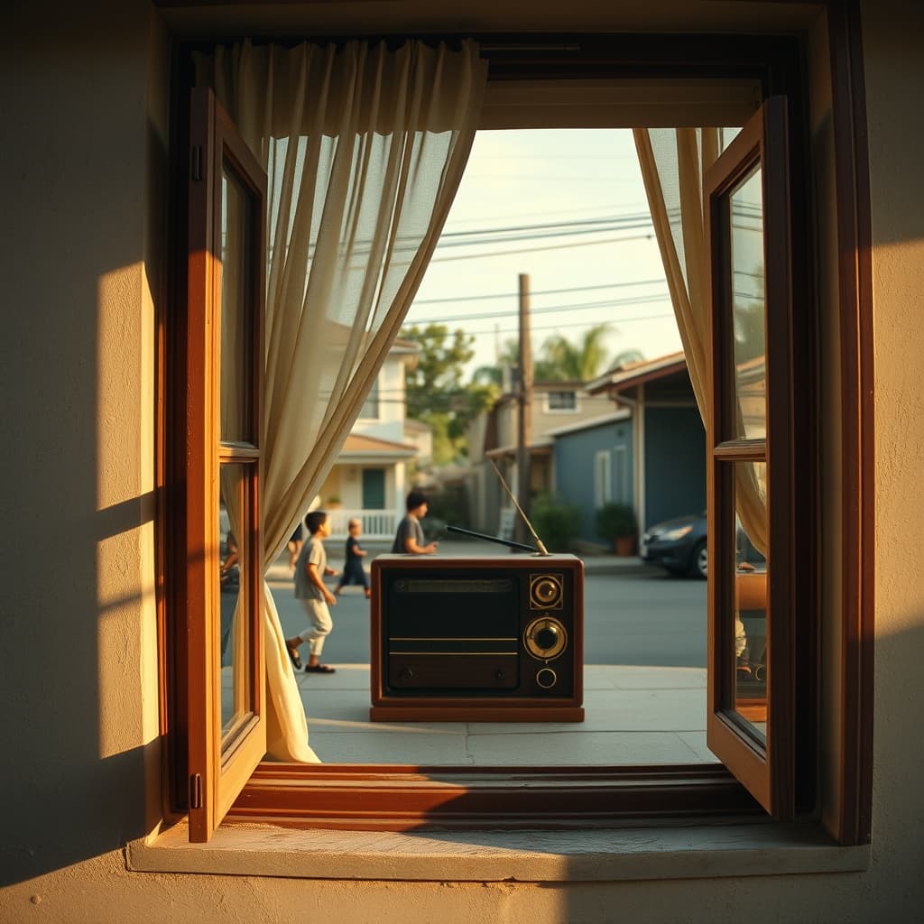 open-window-radio-shared-street-home