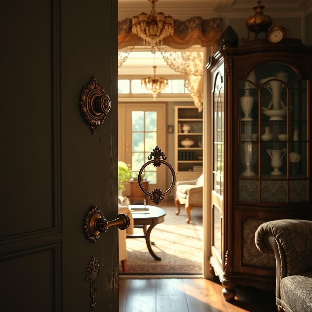 the Brass Door Knocker and the Most Visible Corner of the Living Room Display Cabinet: Why Is It Attracting Interest Again Today?