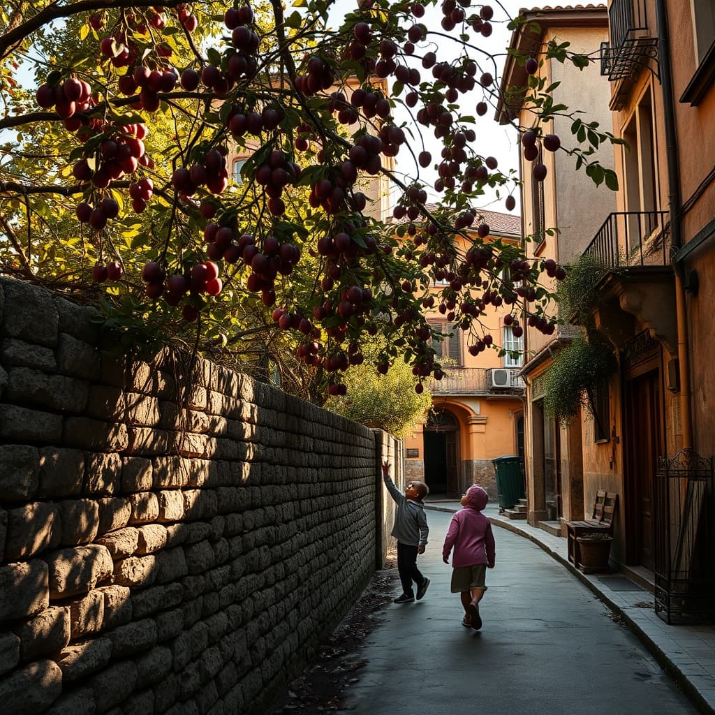 Why Were Plum Branches Hanging Over Garden Walls the Warmest Scene of Old Neighborhoods in the Very Middle of Old Urban Life?