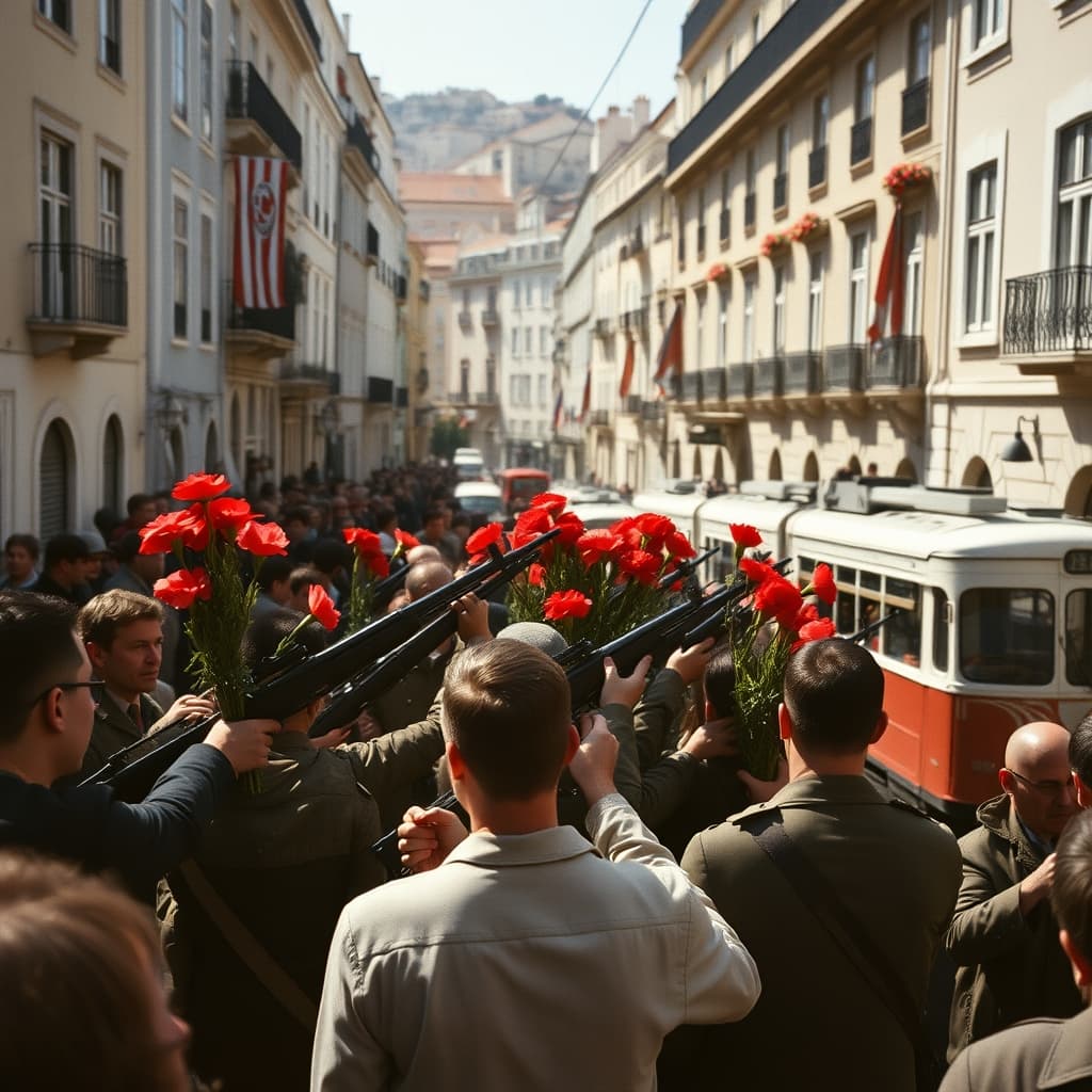 the Morning Opened by Carnations: the Day Freedom Overflowed into the Streets in Portugal