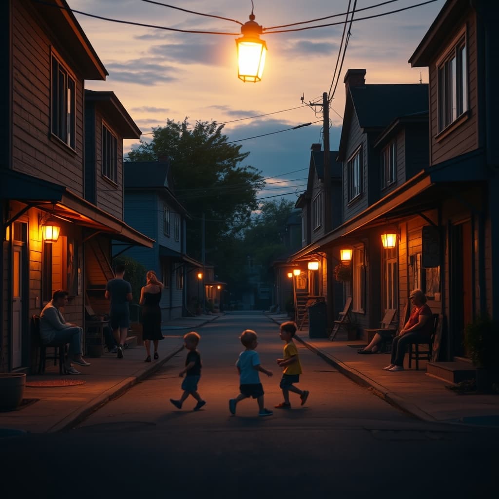 the Days of Games Stretching Beneath the Streetlamp: How Did They Turn the Street into a Shared Home?