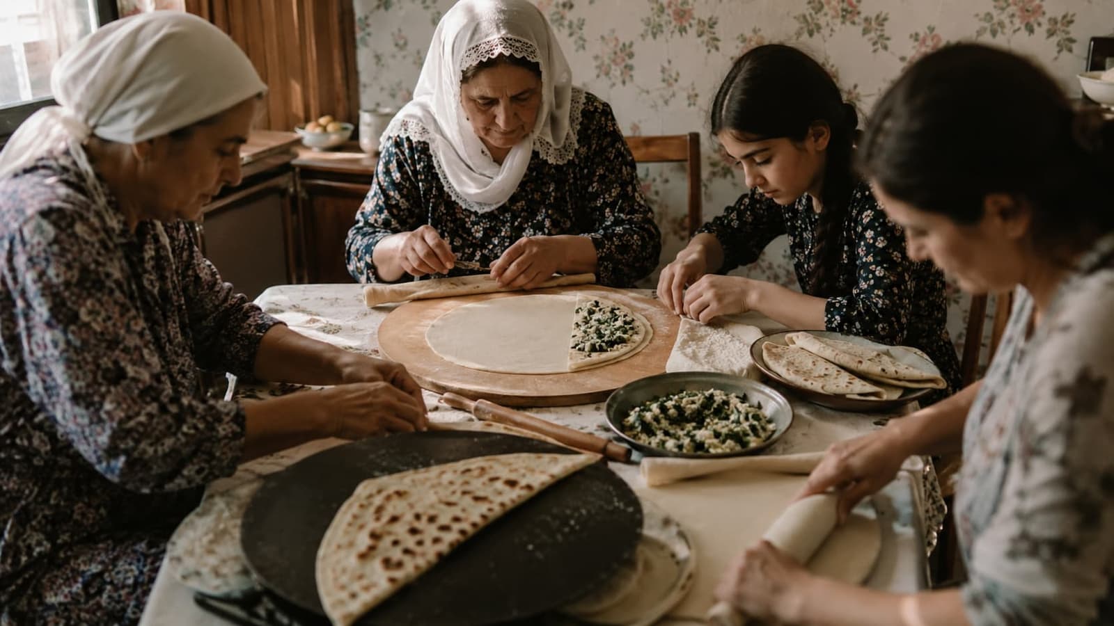 Sac Gözleme And Family Table Memory