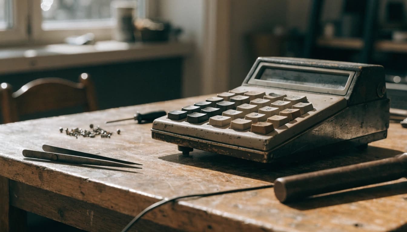Calculators And Their Second Life In Repair Shops
