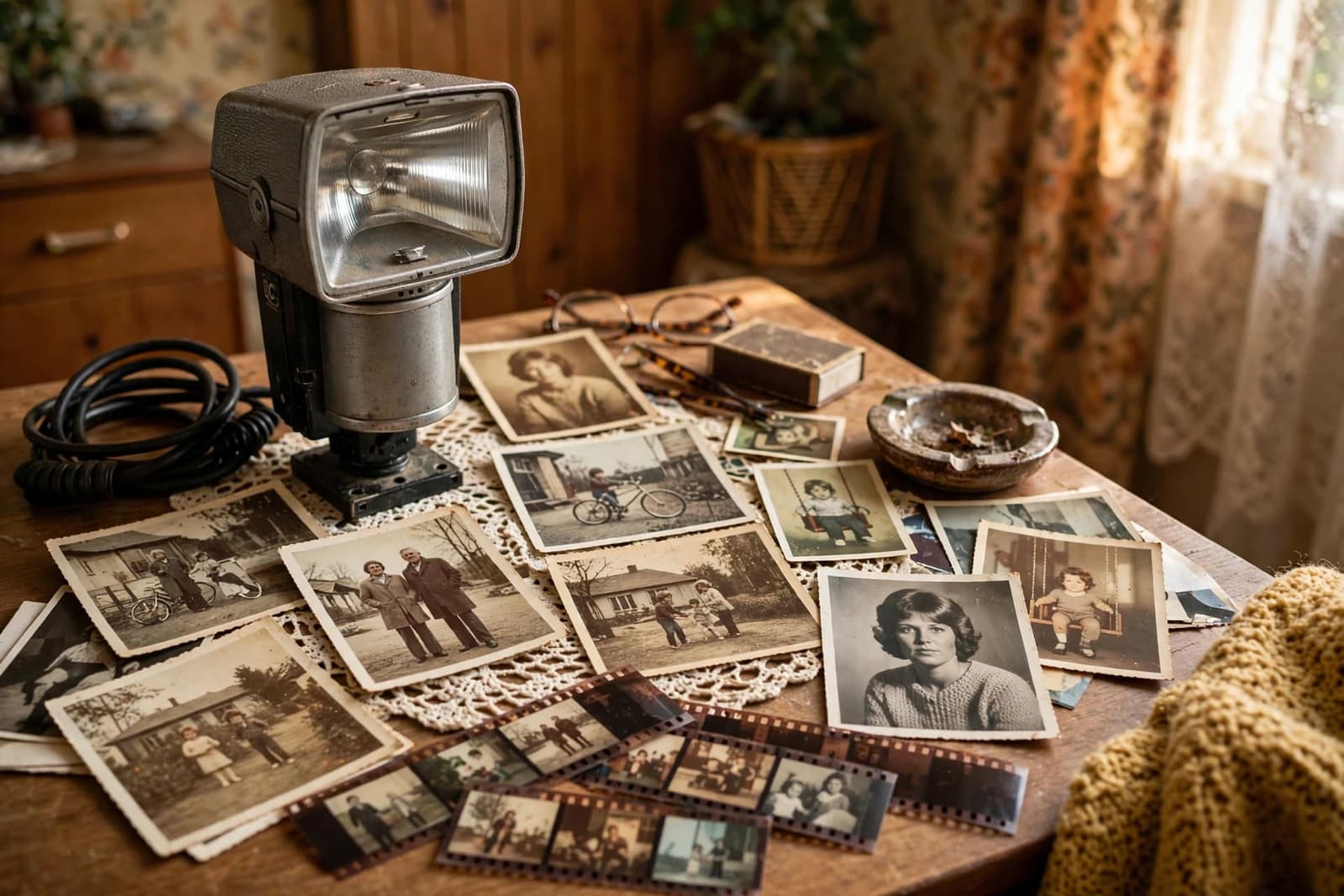 Camera Flashes And Family Photo Rituals