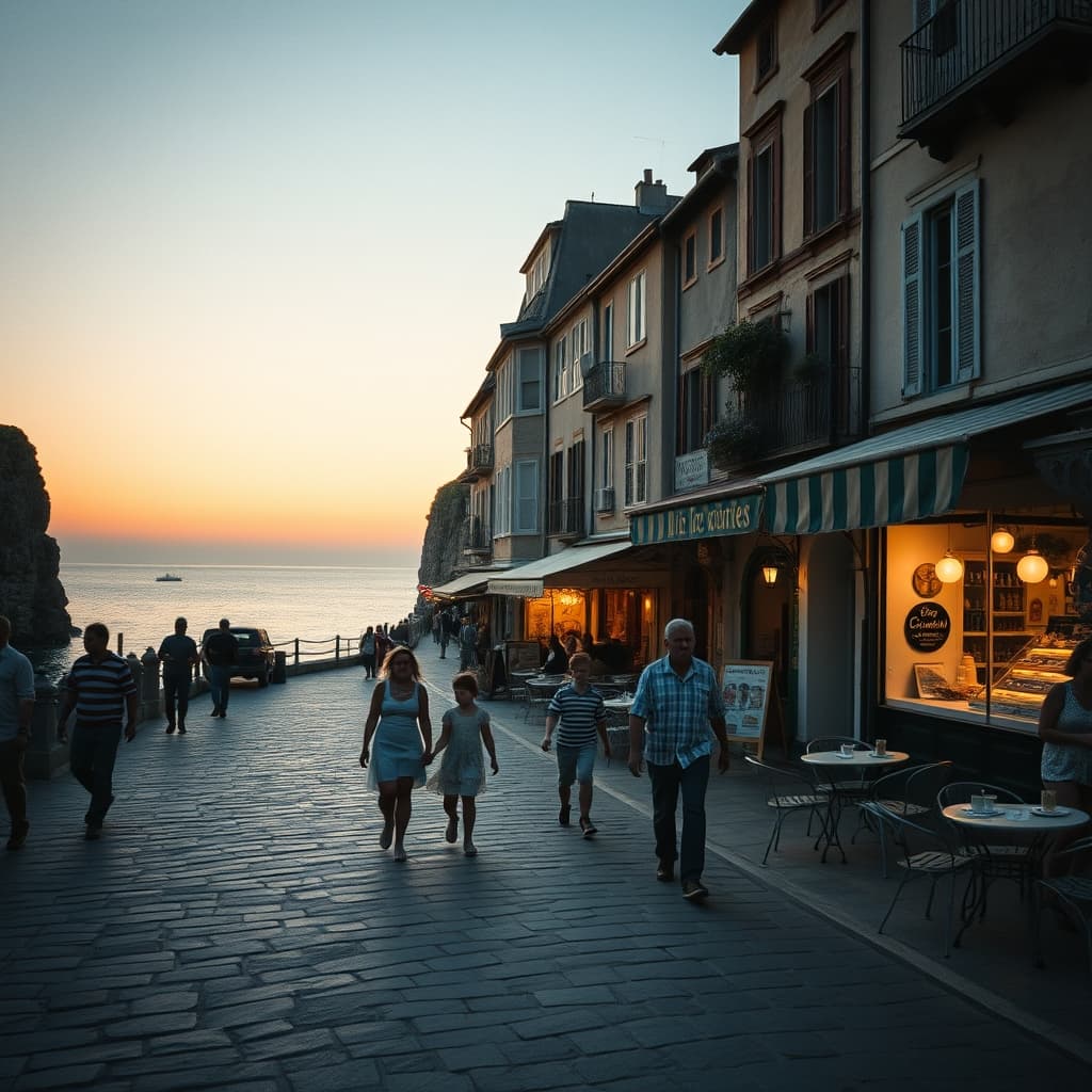 the Summers When Evening Walks in Coastal Towns Turned into Rituals on the Dusty Shelves of Memory: What Quiet Habits Did Summer Evenings Leave to Today?