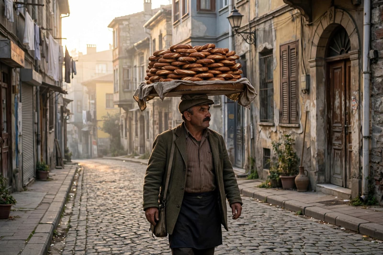 The Simit Seller’s Morning Call