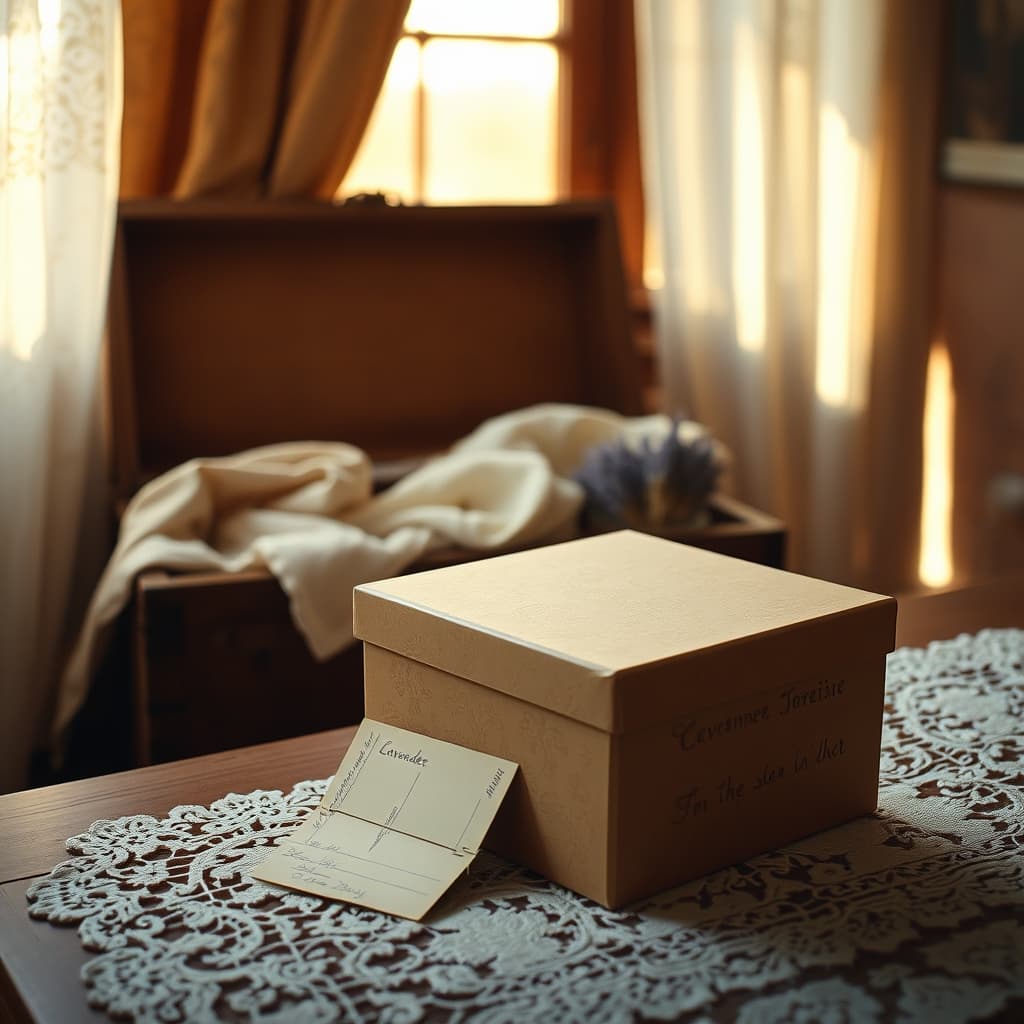 The Silk Scarf Box and Its Growing Wait in the Dowry Room: How It Shaped the Rituals of Home Life as if Hidden Behind a Postcard in the Crowd of the Bazaar