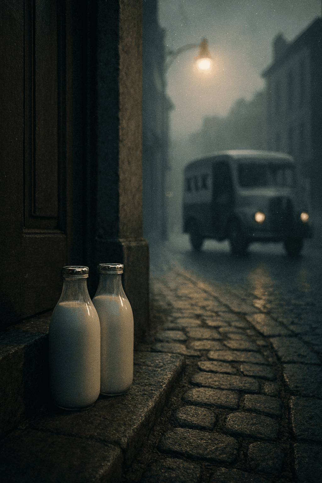 nostalgic-milkman-and-glass-bottles