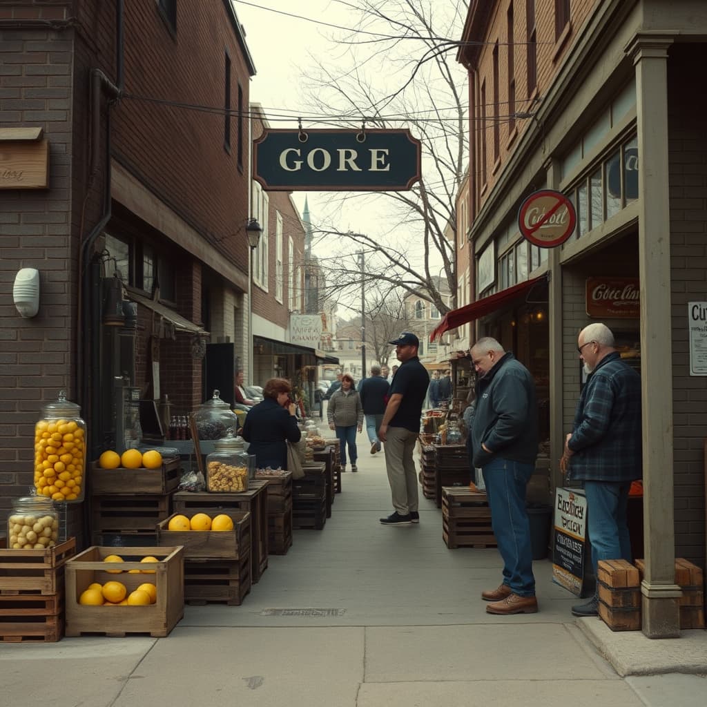 spring-afternoon-neighborhood-grocer