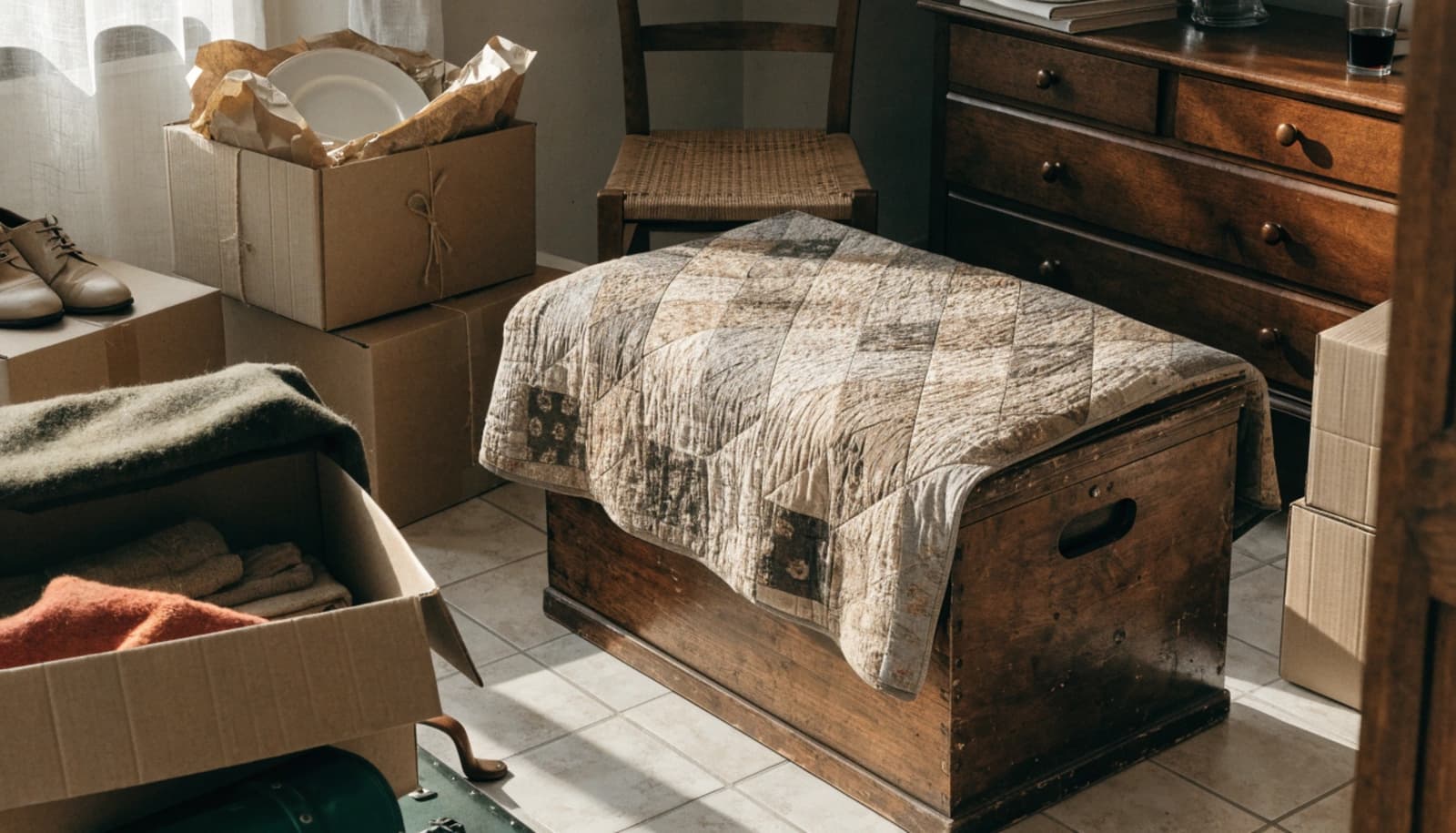 Quilt Chests And The Memory Of Moving Home
