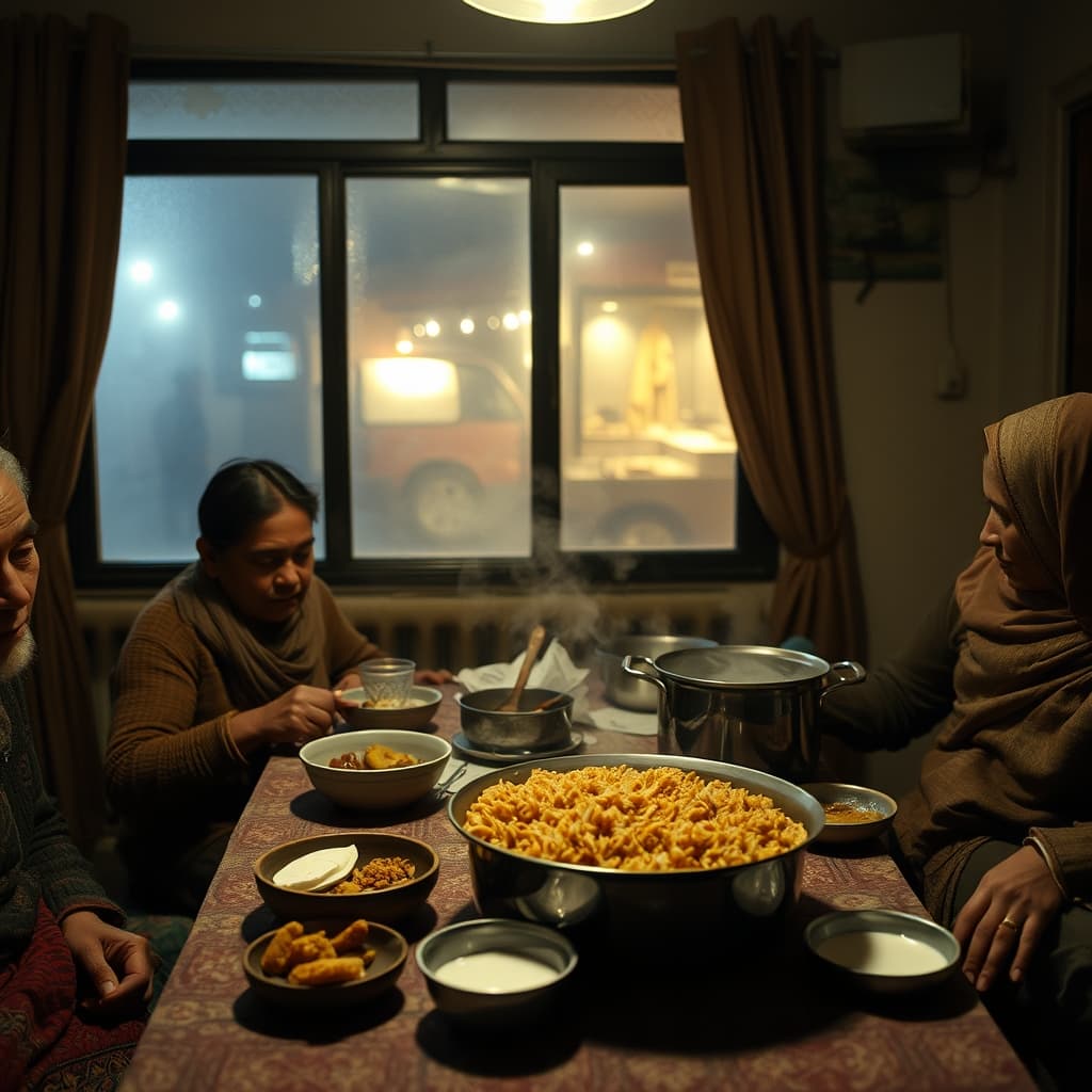 Why the Whole House Filled with the Same Smell When Side-Street Chickpea Rice Came to the Table, Passing Along Stone Pavements and Striking Winter's Fogged Glass