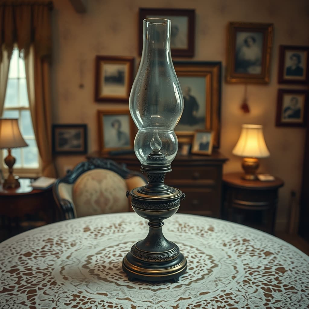 the Oil Lamp and Its Life as a Family Heirloom Passed from Hand to Hand: Why Does It Still Carry the Trace of Craft and Patience?