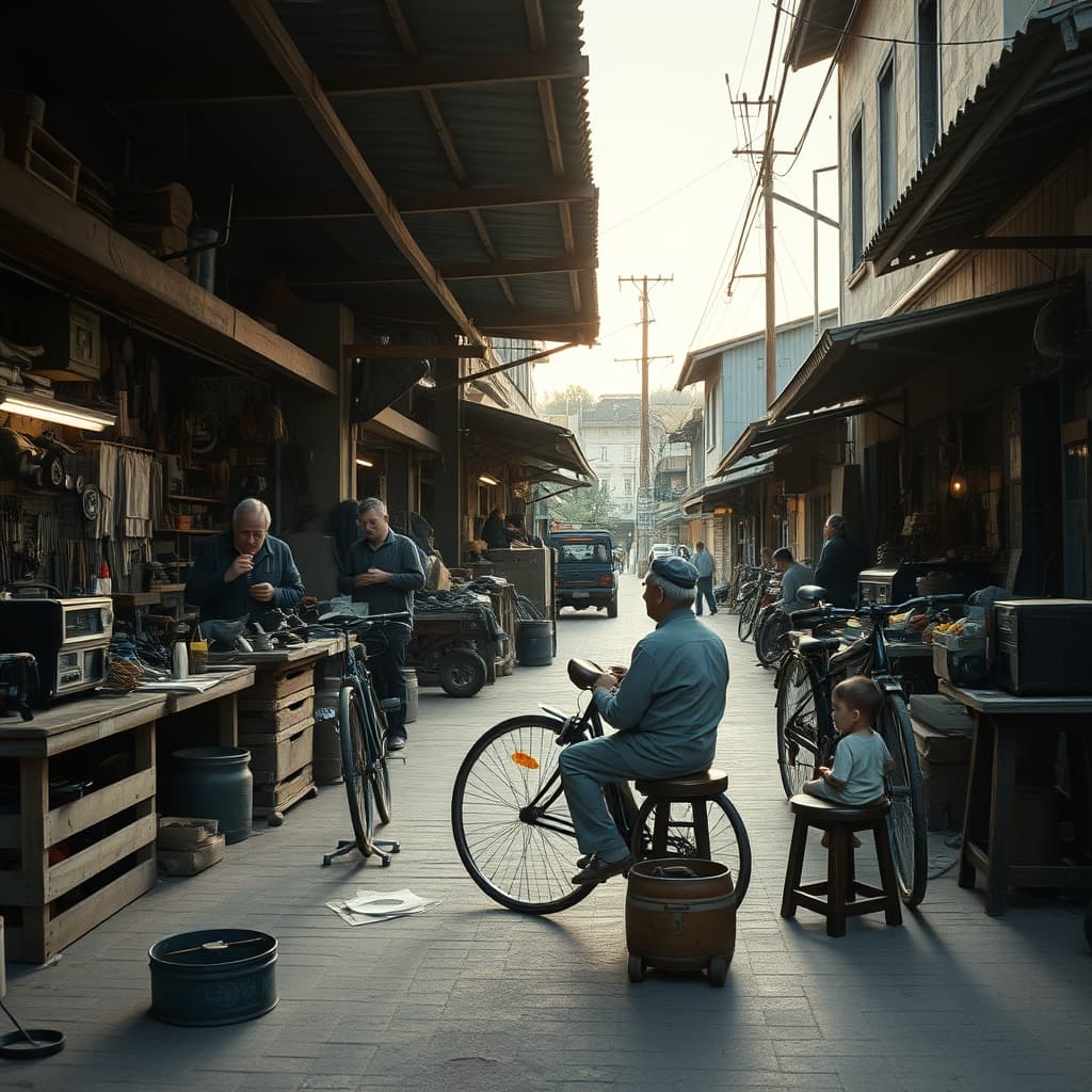 the Industrious Crowd of the Repairers' Street on Summer Evenings: Why Did It Make Neighborliness So Strong?