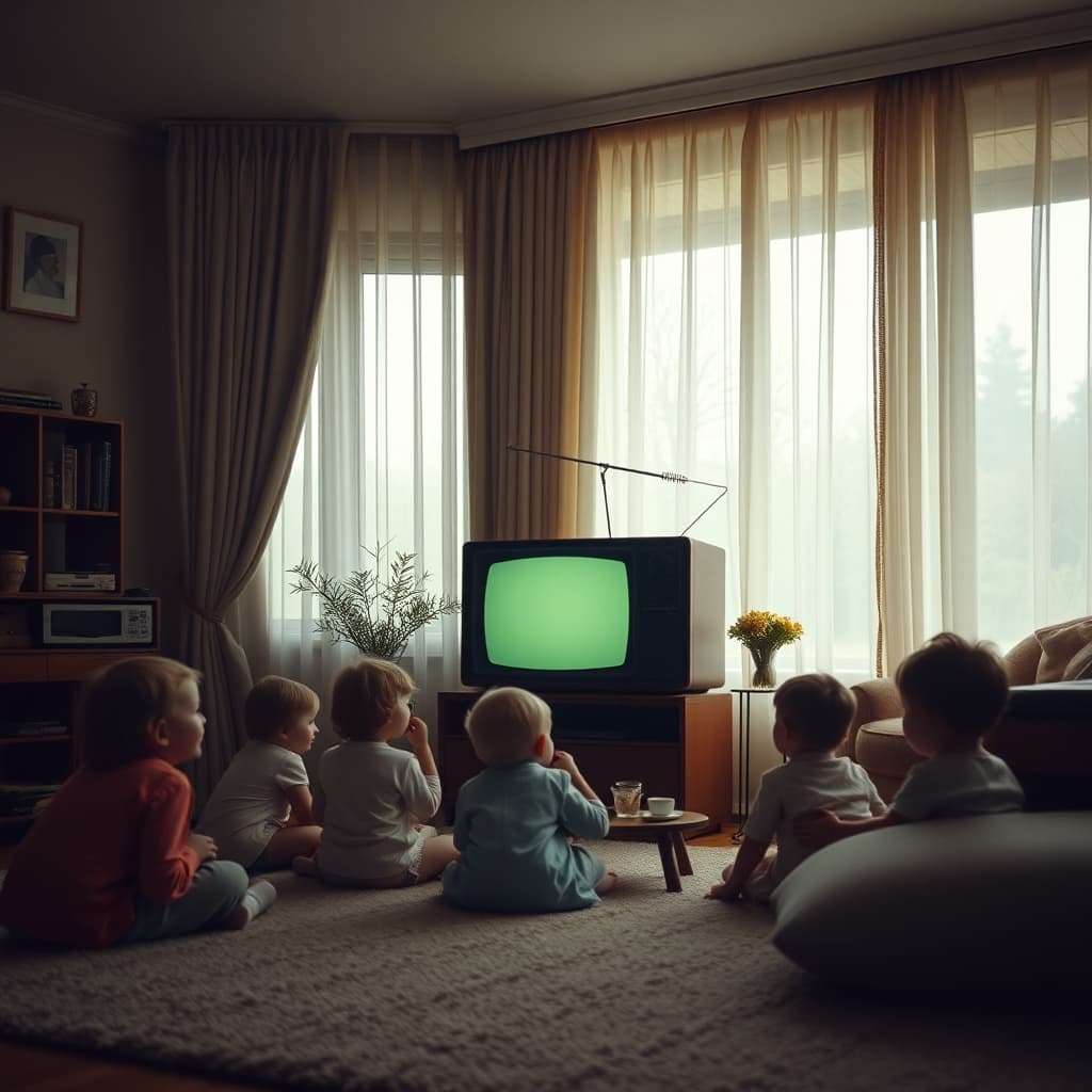 the Hours Spent in Front of a Tube Television: Telling the Unforgotten Excitement of the Analog Age as if Waiting on the Edge of Childhood After Spring Rain
